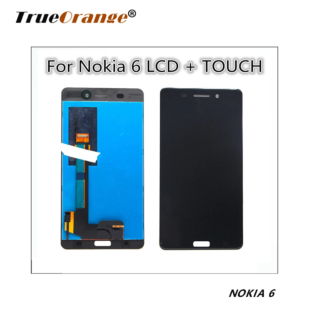 

LCD For Nokia 6 Touch Screen Glass Panel Digitizer LCD Display Assembly For TA-1021 TA-1033 TA-1025 LCD Display + Tool