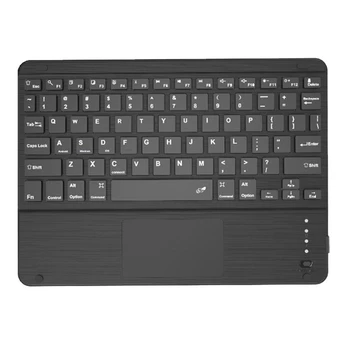 

Wireless Bluetooth Keyboard with Touchpad USB Rechargeable Built-in Multi-Touch AXYF