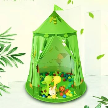 

Kids Tent House Portable Princess Castle Indoor Teepee Play Game Tent Toys Children Teepee Tent Play Tent Birthday Gift