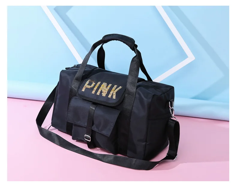 Sports Gym Bag Women's Yoga Bag Wet And Dry Separation Shoes Swimming Training Package Men's Cylinder Short Trip Hand Travel Bag