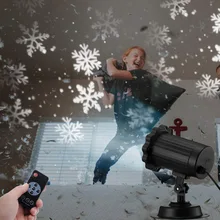 16 слайдов Домашний Светильник Рождественский проектор лампа с пультом дистанционного управления Водонепроницаемый светодиодный Ландшафтный проектор любимый