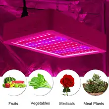 500 Вт 1000 Вт Светодиодный светильник для выращивания растений, панельная лампа для гидропоники, Grreenhouse, полный спектр+ очки и зарядный преобразователь