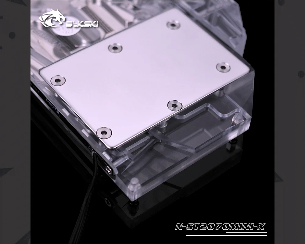 Bykski N-ST2070MINI-X, Full Cover Graphics Card Water Cooling Block, For Zotac GeForce RTX2070-8GD6 MINI OC