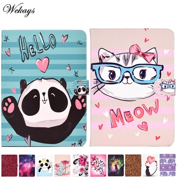 

For Apple iPad Air 3 10.2 inch 2019 Case Cartoon Cat Leather Cover For iPad 7th Generation A2200 A2198 A2232 Tablet Cover Cases