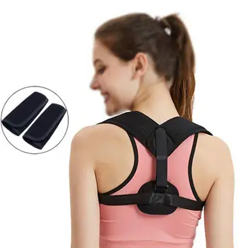 

Breathable Anti-humpback Back Corrector Clavicle Adjustable Sitting Posture Corrector Braces Shoulder Supporter