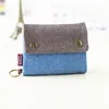 2022 Women Cotton Fabric Short Wallet for Female Large Capacity Coin Purse Card Holder Ladies Multifunction Men Purse Carteira ► Photo 3/6