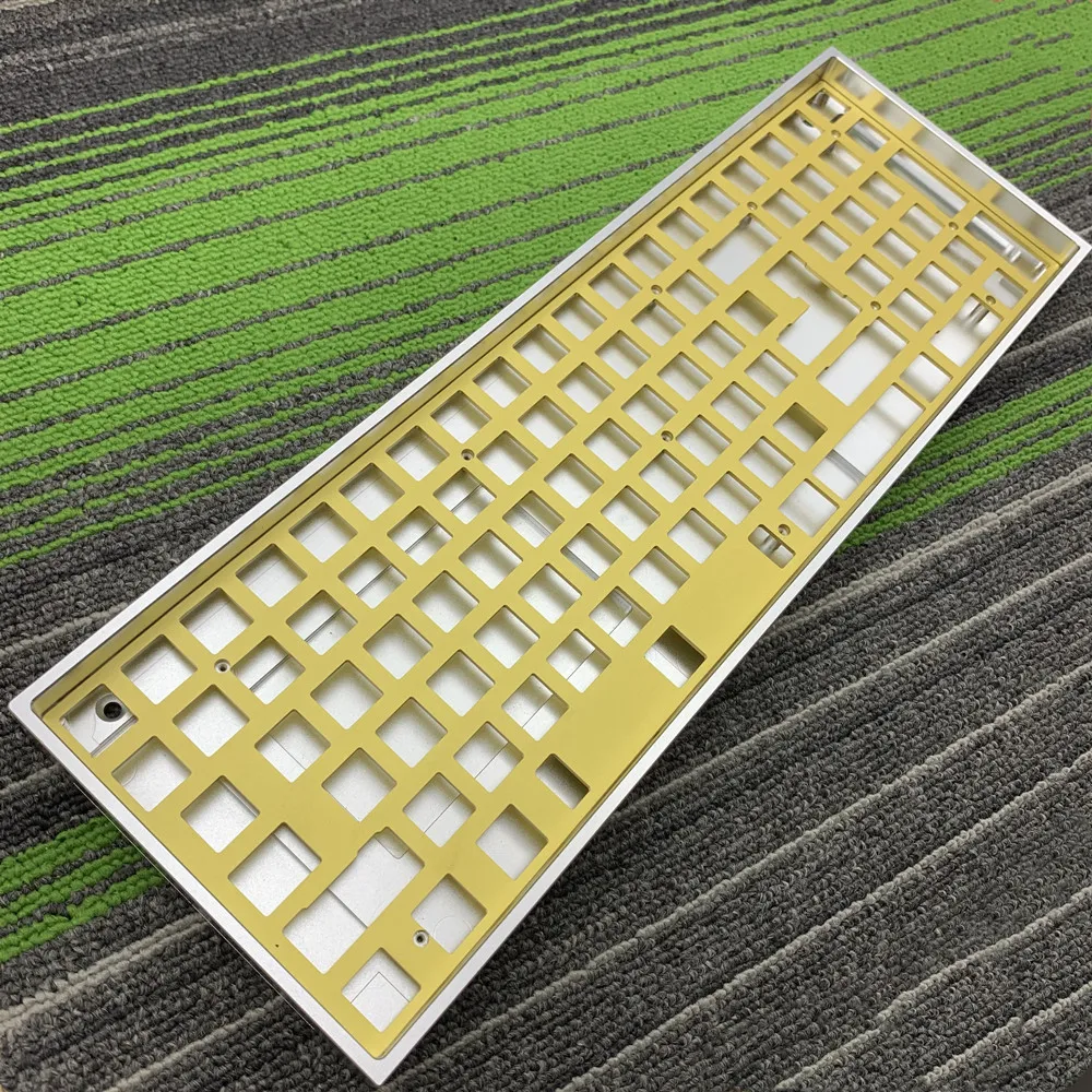 96 механическая клавиатура набор заказной DIY Металл CNC акриловый светильник