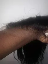 Cierre Frontal de malla HD liso, cabello humano brasileño de 5x5, cierre de encaje transparente con pelo de bebé prearrancado