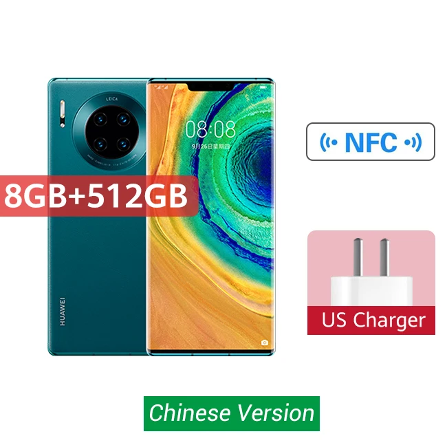 huawei mate 30 Pro 5G смартфон 40MP Тройная камера s 32MP фронтальная камера 6,53 ''полный экран Kirin 990 27W Беспроводная QC Скидка 600 руб. /. При заказе от 5500 руб. /Промокод: newyear600 / Ко - Цвет: 8G 512G Forest 5G