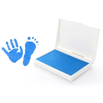 

Newborn Hand and Footprint Imprint Kit Inkpad Non-Toxic Baby Souvenir Casting Ink Pad Infant Clay Baby Hand Foot Souvenir Birth