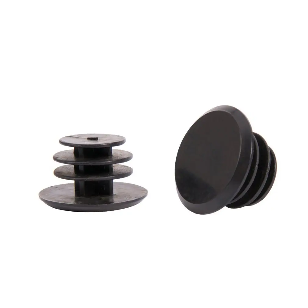 1 Pair Bike MTB Mini Rubber Grip Handlebar Bar End Plugs Stoppers Caps