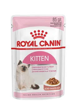 

Royal Canin kitten instinctive пауч D/kittens from 4 to 12 month pieces in sauce meat 85g * 12 PCs