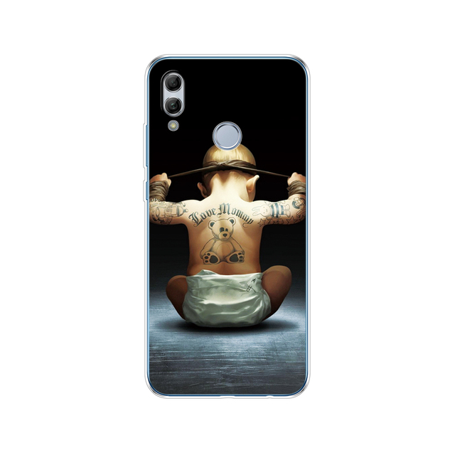 For Huawei Honor 10 Lite Case 6.21 Inch Soft TPU Silicon Back Cover Case For Honor 10 Lite Cover Full 360 Protective Shell