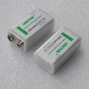 

1-4PCS USB 9V Rechargeable Li-ion battery 1200mAh 6F22 lithium cell for microphone Guitar EQ smoke alarm multimeter helicopter