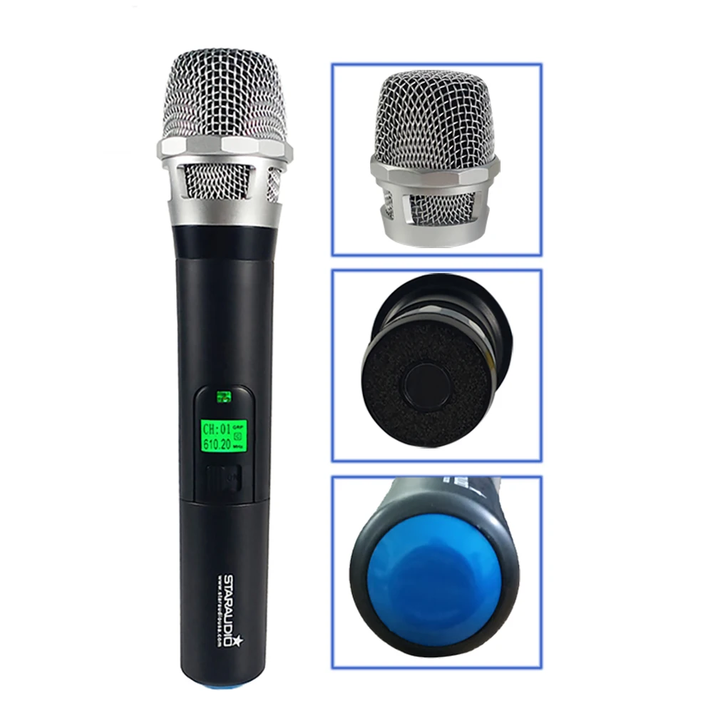 4ch uhf mic for dj