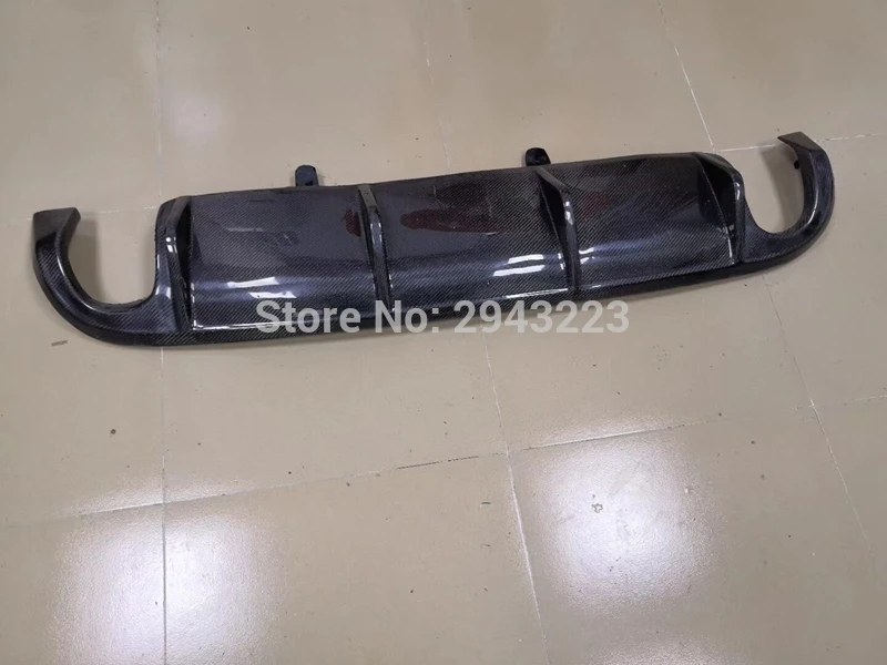 Для Volkswagen Passat B6 R36 2007 2008 009 2010 2011 углеродное волокно задний бампер для губ багажник задний спойлер протектор