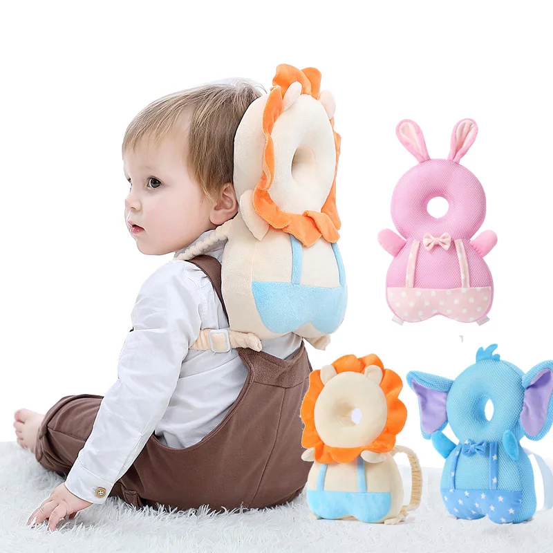 

Baby Head Protection Pillow Anti-fall Pillow Soft PP Pillow Toddler Neck Cute Cartoon Nursing Drop Resistance Cushion