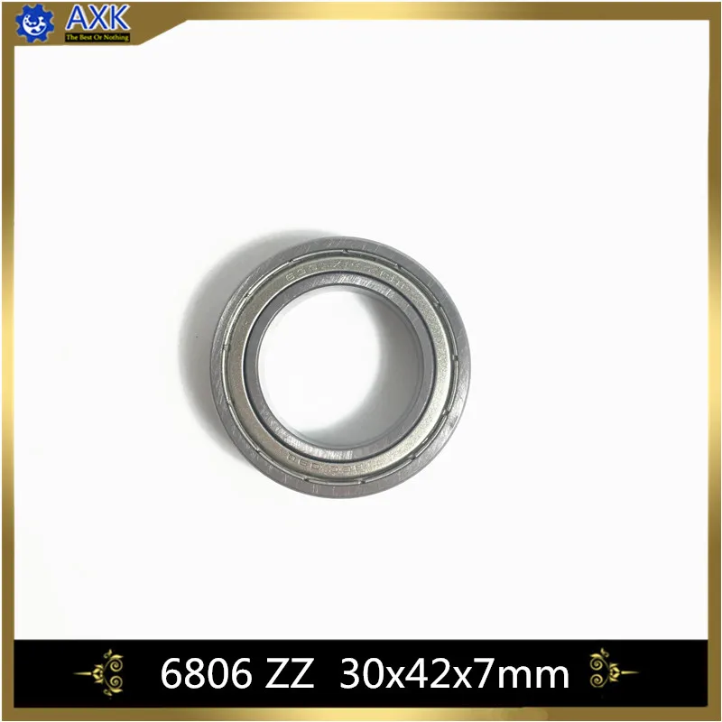 Pack of 10 6806 61806 30x42x7mm ZZ Thin Section Deep Groove Ball Bearing 