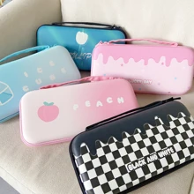 

Cute Lucky Day Simple Style Portable Travel Carrying Storage Switch Games Bag Case For Nintendo Switch And Switch Lite