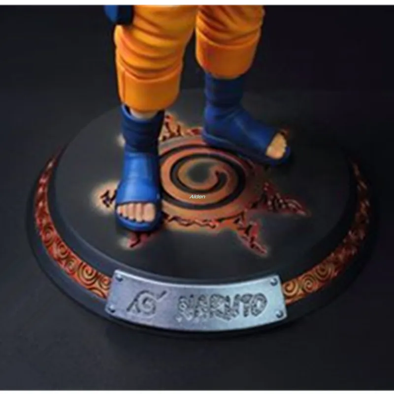 16 "Статуя Наруто бюст Uzumaki Наруто 1/4 полноразмерный портрет племя огня Хатаке Какаши GK модель игрушки коробка 40 см Z2535