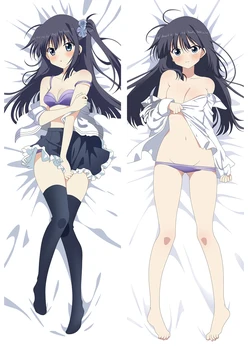 

Anime Fans Juuou Mujin no Fafnir Mitsuki Mononobe pillow Cover Case Otaku Peach skin 2 Way Hugging Body pillowcase
