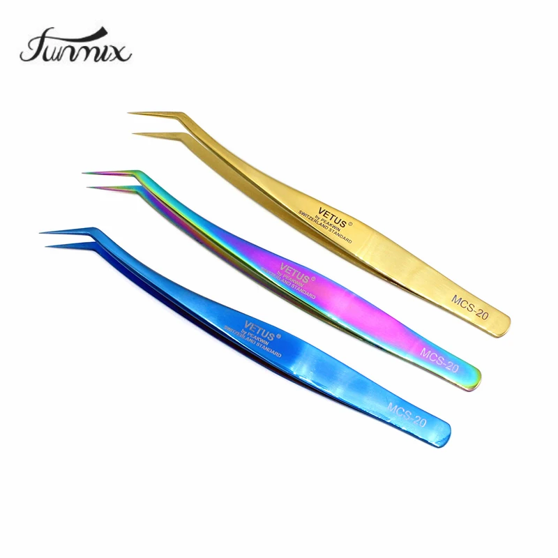 New Extended Golden feather Tweezers MCS20 Series Gradient color