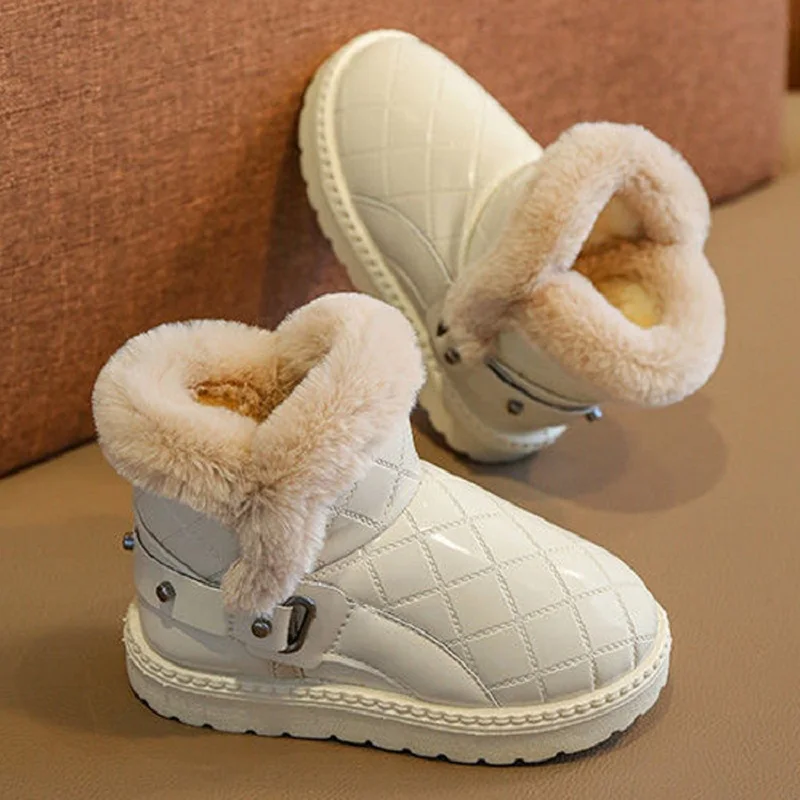 Baby Plush Snow Boots - Classic