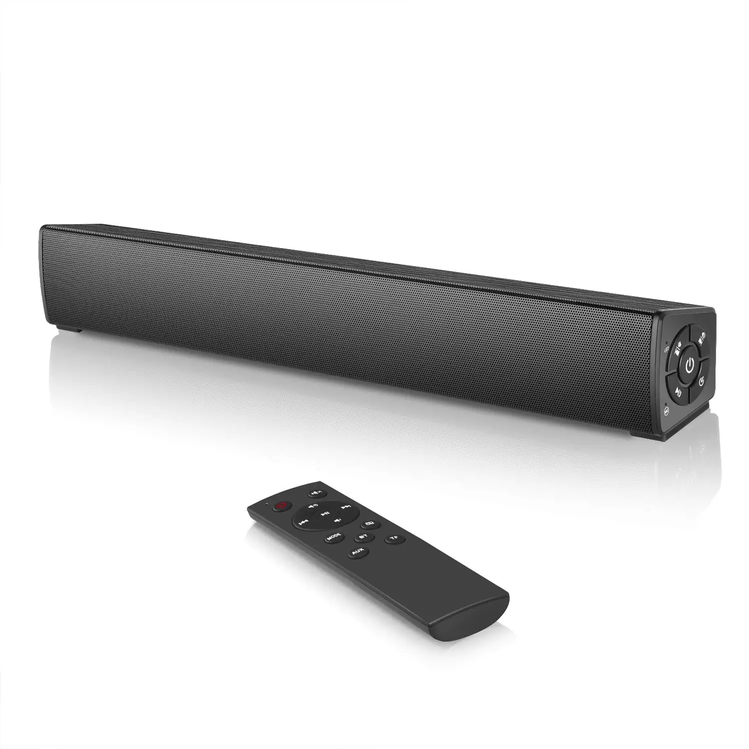 

Rsionch Computer Soundbar Wired & Wireless Home Theater Audio Stereo TV Sound Bar Rechargeable Bluetooth Speaker Remote Control