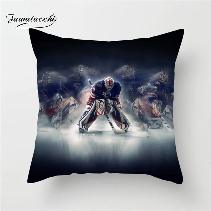 Fuwatacchi современный NHL спортивный чехол для подушки хоккейная наволочка для подушки домашний диван декоративные подушки для декора домашний стул наволочки