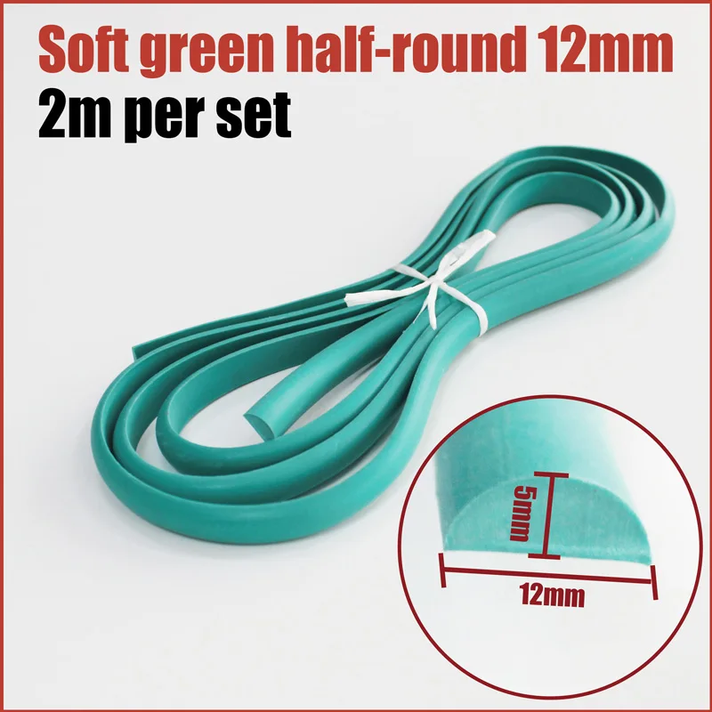 green half round 12mm