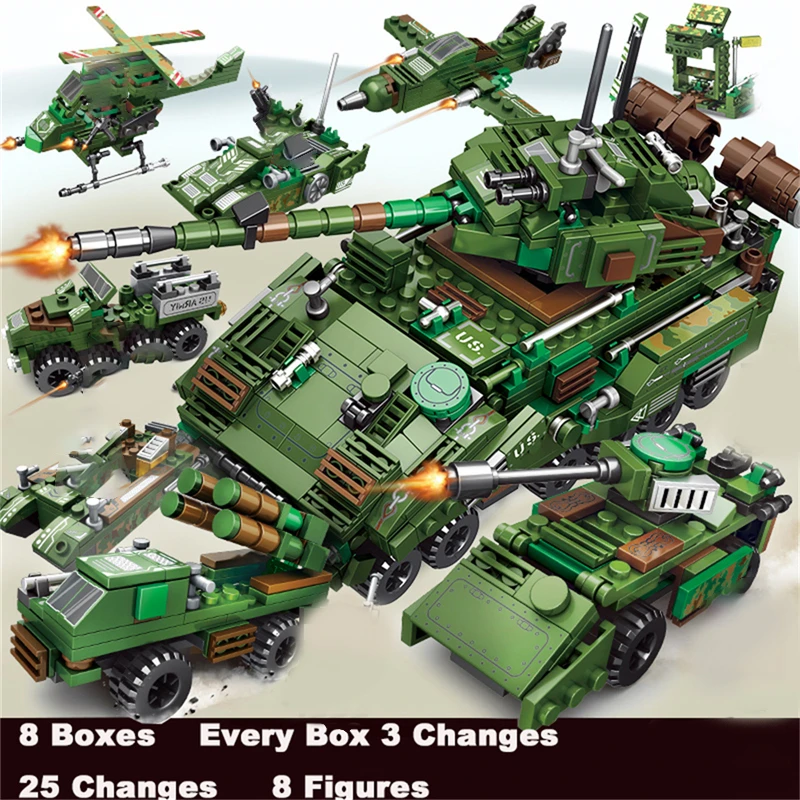 building blocks truck