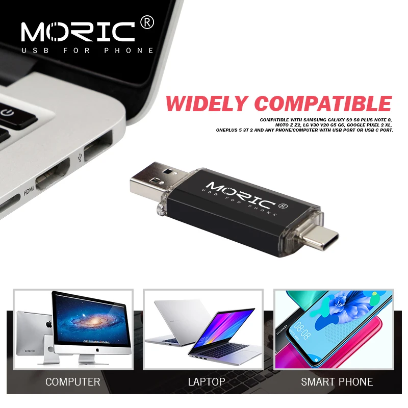 Высокоскоростные флеш-накопители USB 3,0 типа c, флешка, usb ключ, 64 ГБ, 32 ГБ, 16 ГБ, 128 ГБ, ручка-драйвер, персонализированная флеш-память Clef USB3.0