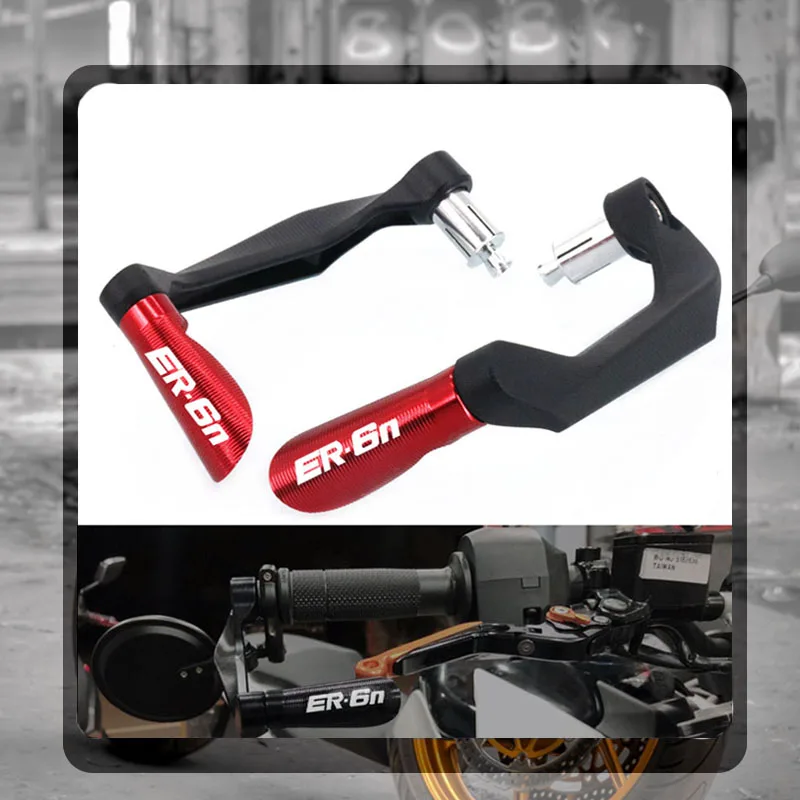 

Motorcycle 7/8" 22mm Handguards Handlebar Hand Guards Grips Bar Ends plug For KAWASAKI NINJA ER-6N ER6N ER 6N