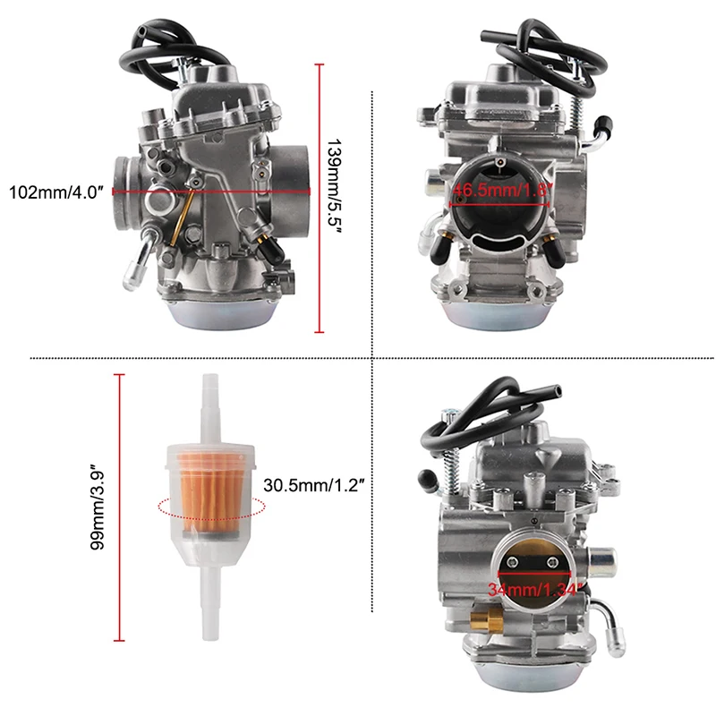 Карбюратор для Polaris Ranger 500 1999-2009 Carb, ATV Карбюратор, UTV 2X4 4X4 6X6