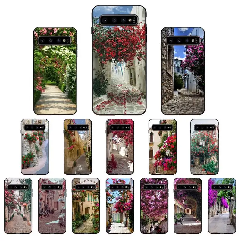 YNDFCNB чехол для телефона Samsung Galaxy S6 S6edge Plus S7 S7edge S8 S9 S10 S20 с изображением цветов в