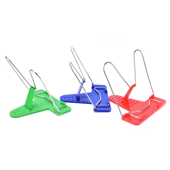 

Document Holder Base Desk Office Supplies 3Colors 1Pc Foldable Portable Adjustable Bookend Stand Reading Book Stand