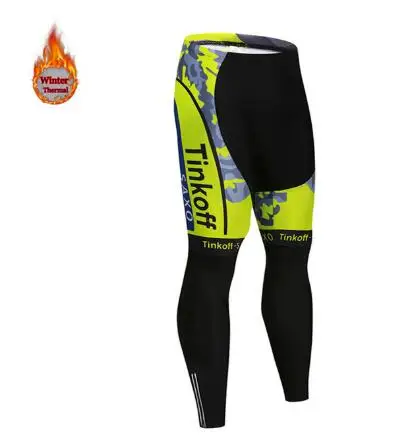 Thinkoff зимний теплый флисовый комплект Джерси для велоспорта Одежда для велоспорта Mtb Одежда для верховой езды Ropa Ciclismo - Цвет: trousers