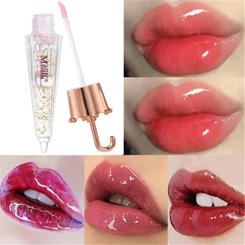 

Umbrella Moisturizer Plumper Lip Gloss Long Lasting Sexy Lip Pump Transparent Waterproof Volume Lip Clear Lipgloss Lip Care Tool