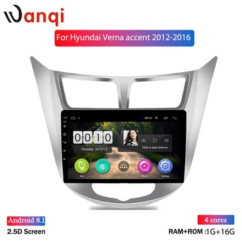 

9'' IPS 2.5D Android 8.1 Car Multimedia System for Hyundai Accent Verna 2012 2013 2014 2016 Radio Android Stereo Bluetooth SWC