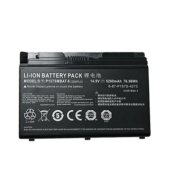 

GZSM laptop battery For Clevo P157S P157SM battery for laptop K780S-i7 K780E 6-87-P157S- 4ICR18/65-2 P157SMBAT-8 battery