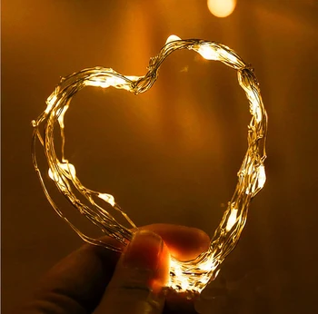 

Fairy Lights Battery Operated Micro led String Lights 1M 10 LEDs Starry String Light for DIY Network celebrity home decoration