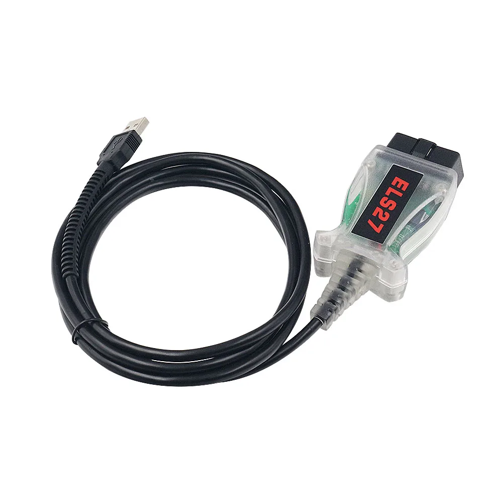 V2.3.8 ELS27 FORScan сканер PIC24HJ128GP + FTDI микрочип для Ford Green PCB диагностический кабель ELS 27