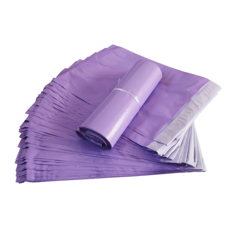 

50pcs New Purple Courier Packaging Bags Envelope Shipping Supplies Package Plastic Self-Adhesive Mailing Bag Poly Mailers