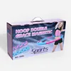 Double Row Magnetite 8 Sections Fitness Hoop Exercise Workout Sport Hoop Easy To Install Receive an Abdomen Slender Waist 6