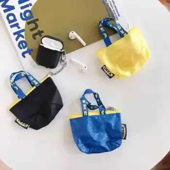 

Luxury Cute Zipper mini coin purse protection Earphone Accessories silicone case For Airpods Wireless Bluetooth Headset bag box