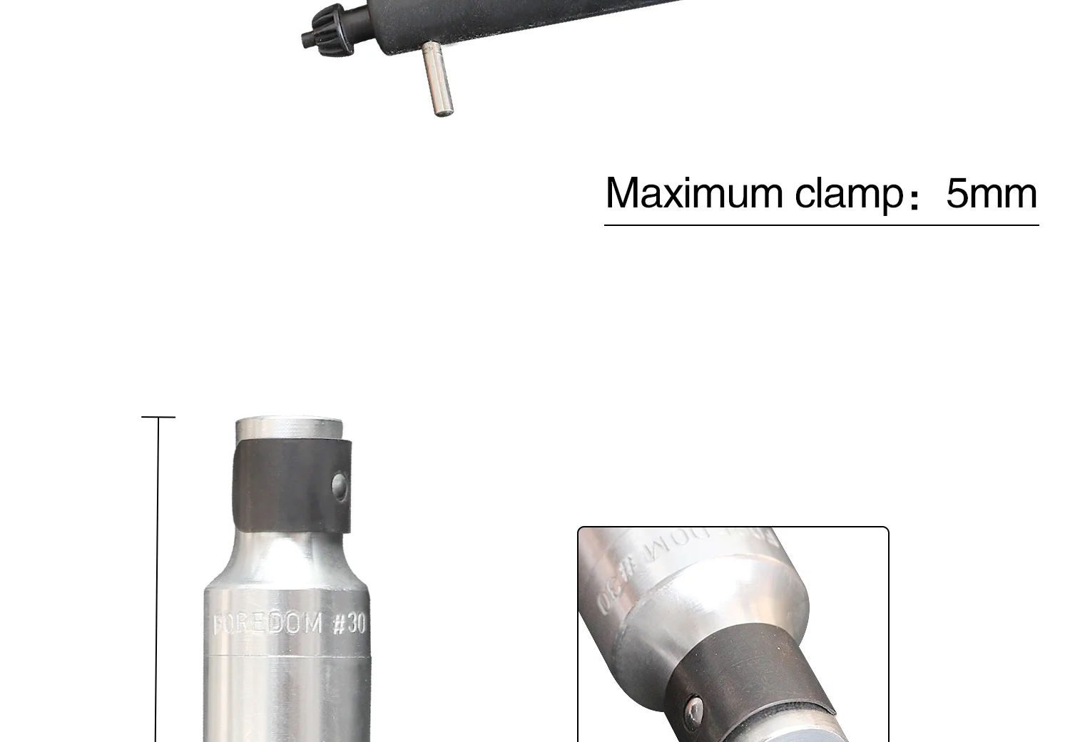 High-Torque Flex Shaft Grinder Handle | Professional Jewelry Engraving Kit for Foredom Tools