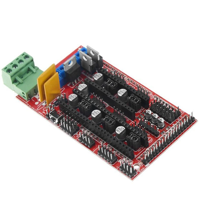 1 шт. Mega 2560 R3 Ch340+ 1 шт. Ramps 1,4 контроллер+ 5 шт. A4988 модуль шагового драйвера+ 1 шт. 12864 контроллер для 3d принтера K