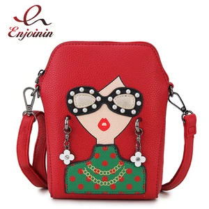 Image for Cartoon Character Design Shoulder Bag for Women Fa 