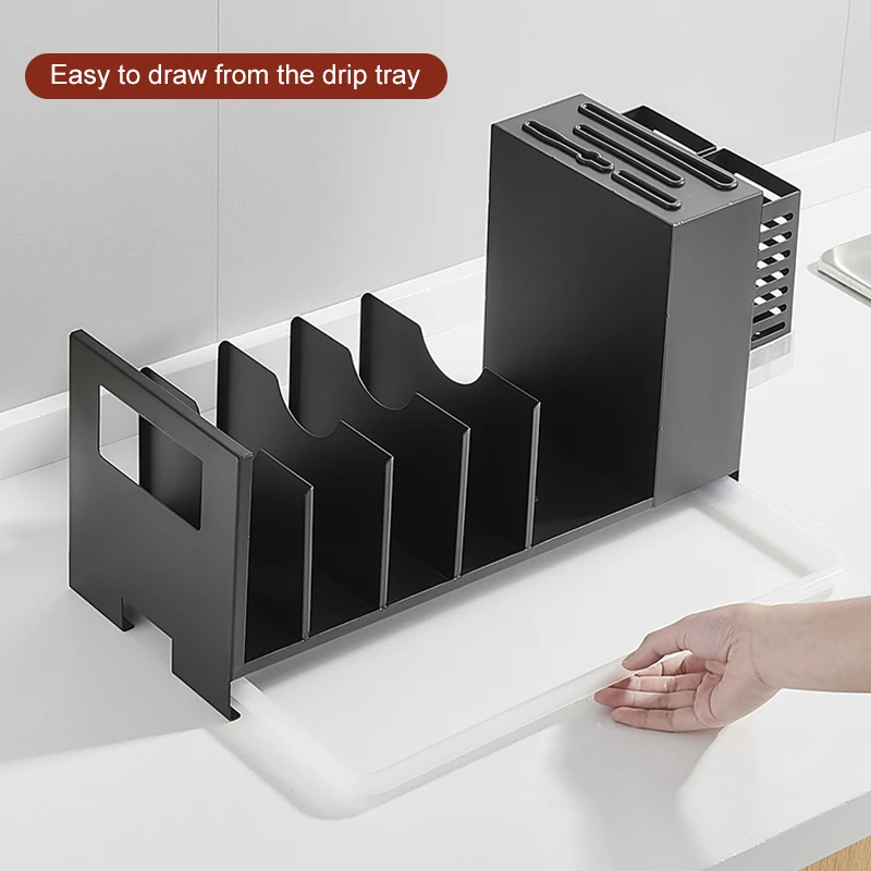 ELLEN Multifunction Kitchen Storage Cabinet Tableware Storage Combination Knives Holder Pot Holder EL606