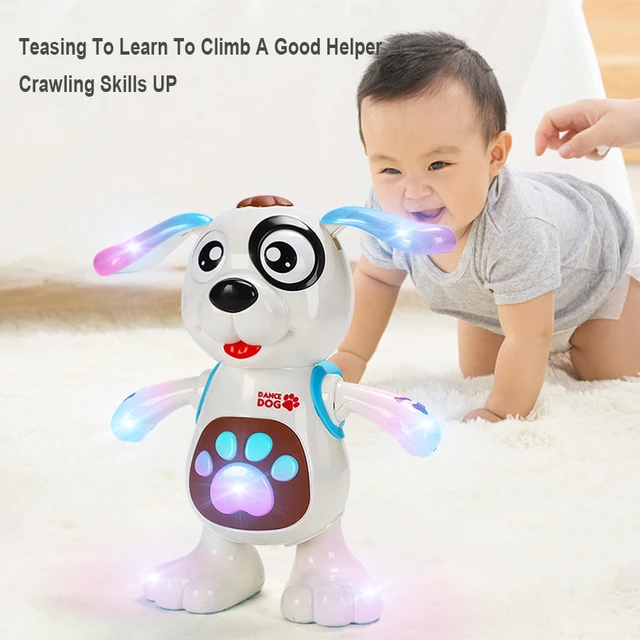 Electronic Toys Animal Funny Dog Musical Singing Walking Electric Toy Dog Pets Colored Lights Electronic Dancing Smart Pet Toy 3